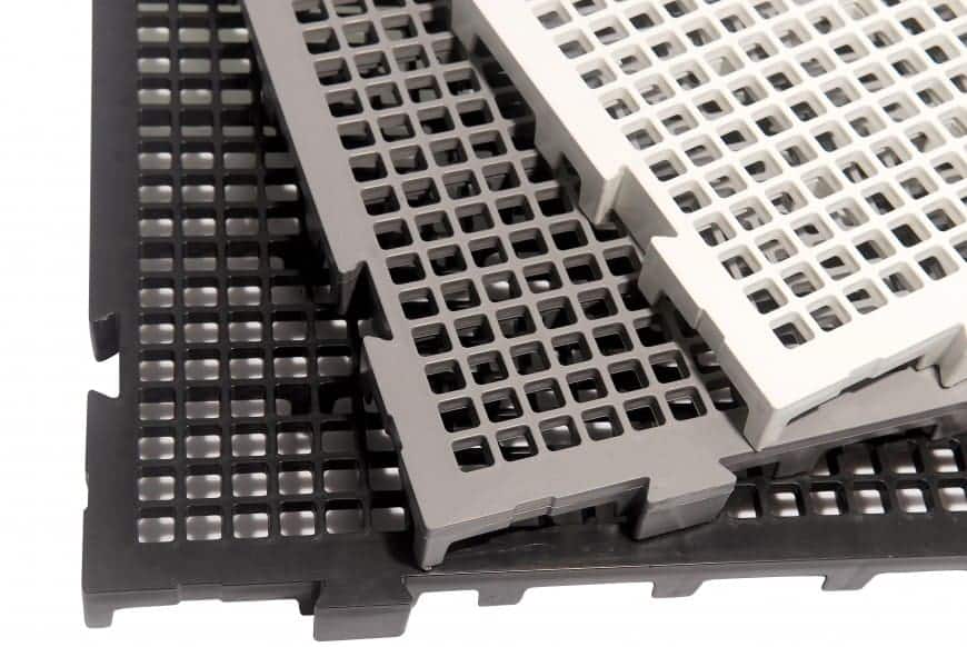 Piso e estrado plástico EkoPalete 50x50x3 modular