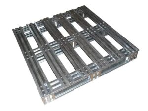 Pallets de Aço para Cargas Pesadas