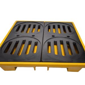 Pallet de Contenção 4 Tambores 300L – Baixo · vista 2