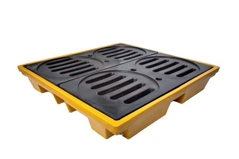 Pallet de Contenção 4 Tambores 300L – Baixo · vista principal