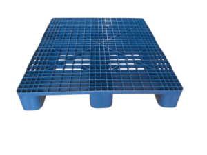 Pallet Plástico Azul 100×120×15 (Travado Azul)