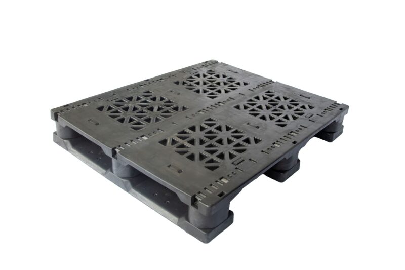 Pallet Plástico Travado 80x100x14