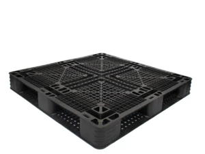 Pallet Plástico Eko 100×100×12 Travado (Rackável)