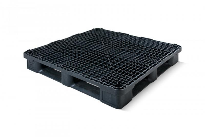 Pallet Plástico 120×120×17 Travado
