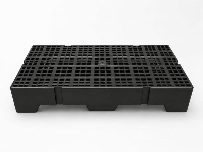 estrado plástico 41x82 vista superior modular EkoPalete