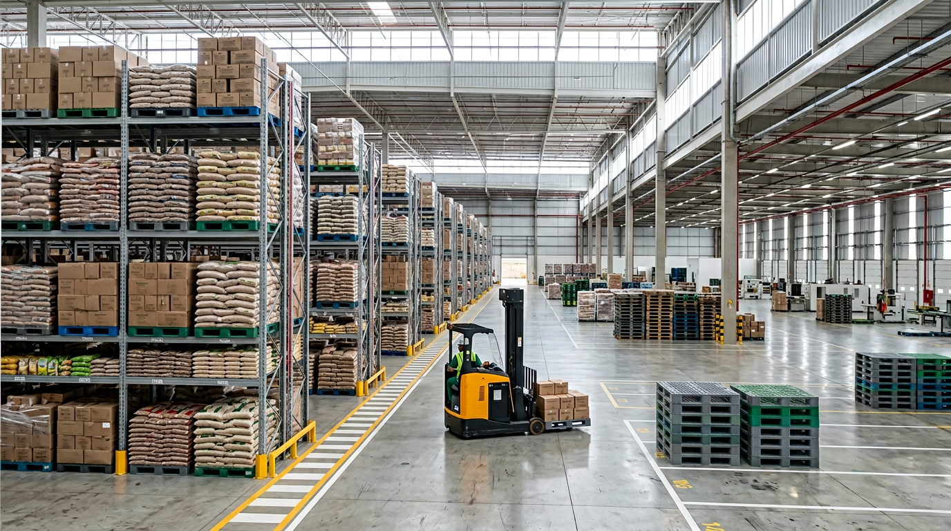setor alimentício no Brasil em 2026 e sua cadeia logística