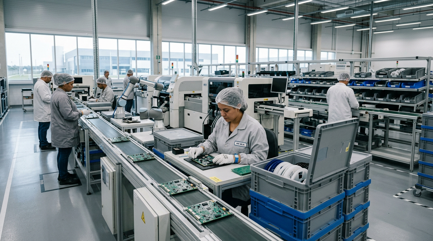 indústria eletrônica setor de eletroeletrônicos no Brasil em 2026 e sua cadeia de suprimento
