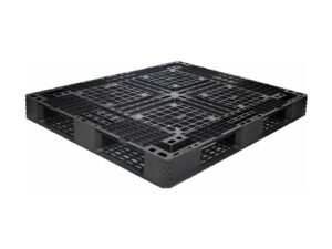 Pallet Plástico 100x120x12 Travado (Rackável)