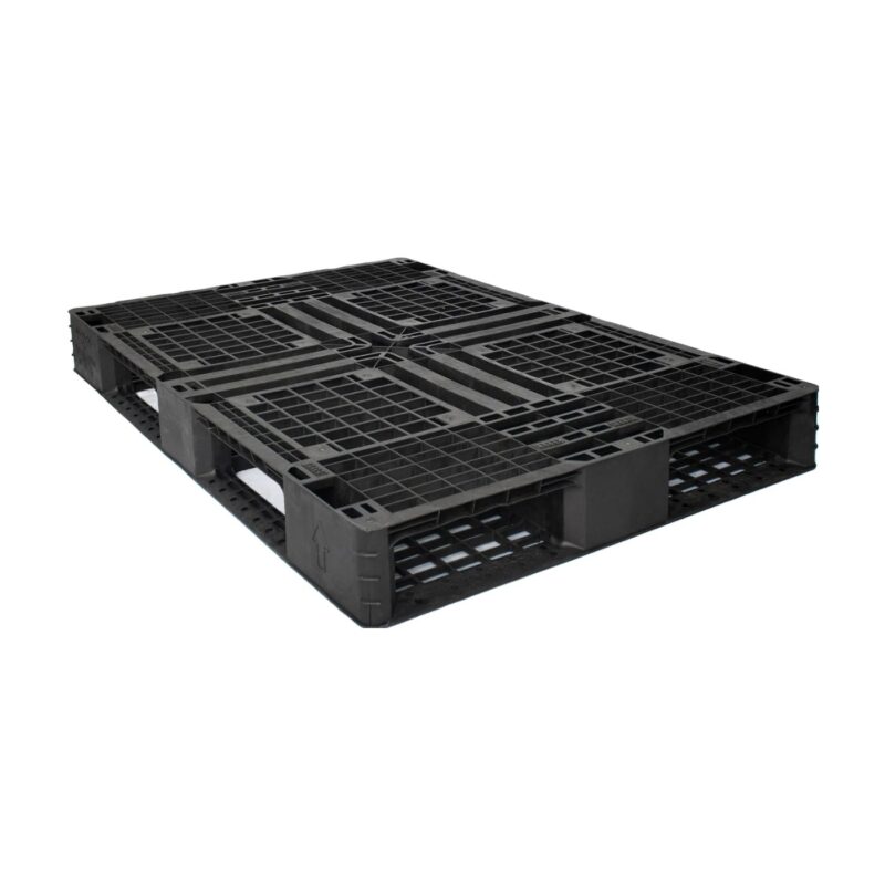 pallet plástico 110x130x15 travado min uniform — EkoPalete