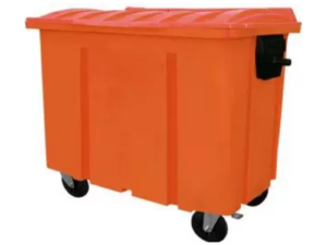 Container de Lixo 500L Coleta C/ Rodas