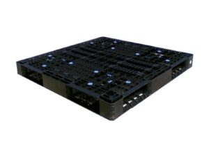 Pallet Plástico 110x110x11 Dupla‑Face