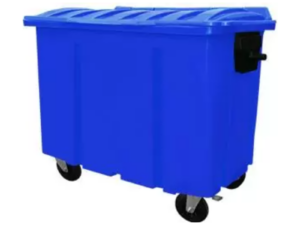 Container Lixo 700L Coleta C/ Rodas