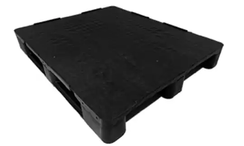Pallet Plástico 100×120×15 Liso Fechado